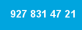 927 831 47 21